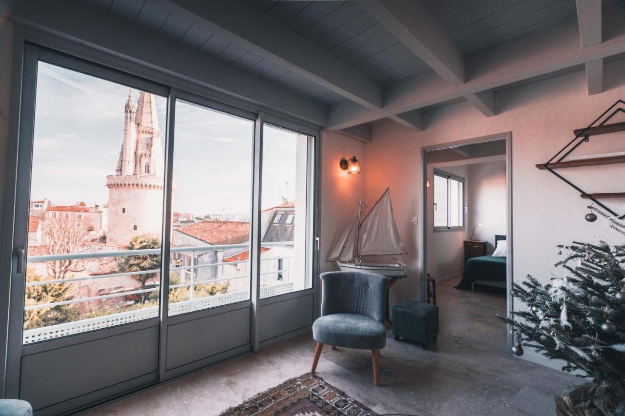 Duplex Vue Sur Tour Appartement Remparts 3 Ла Рошел Екстериор снимка