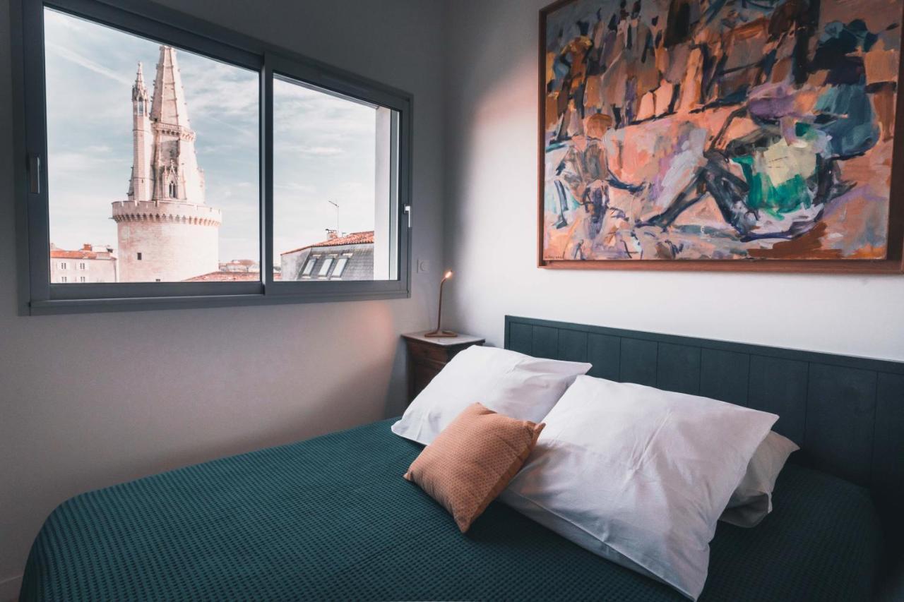 Duplex Vue Sur Tour Appartement Remparts 3 Ла Рошел Екстериор снимка